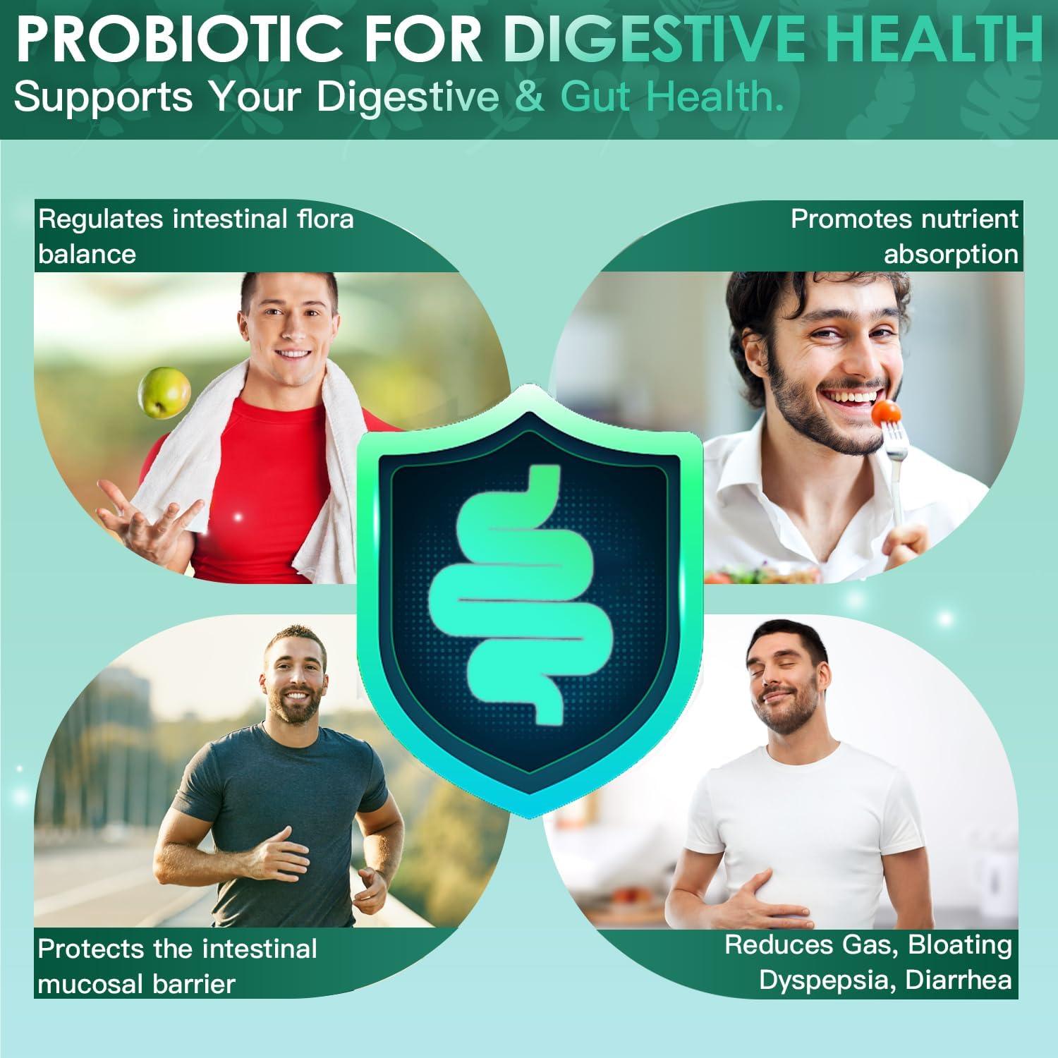 Probiotics for Men, with Digestive Health