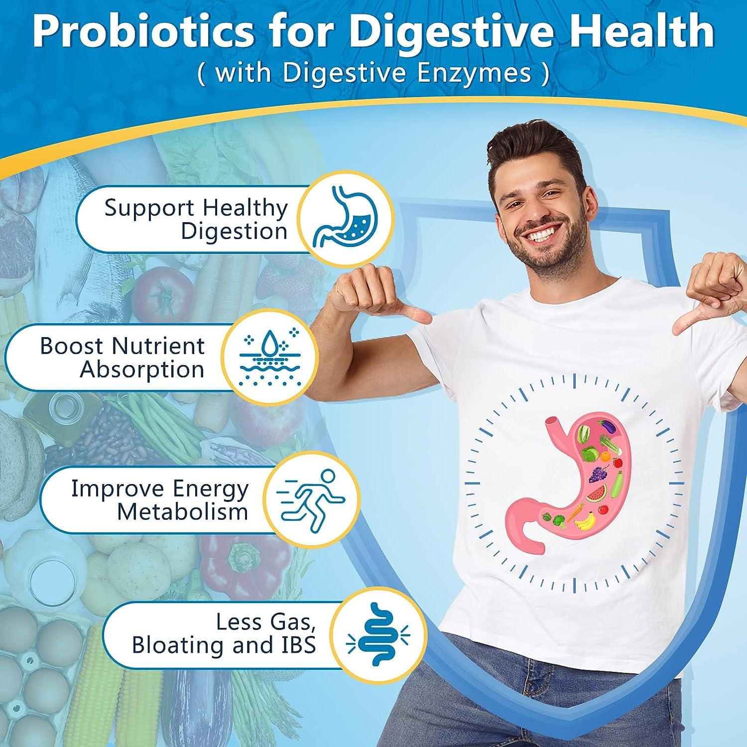 Probiotics for men’s digestive health