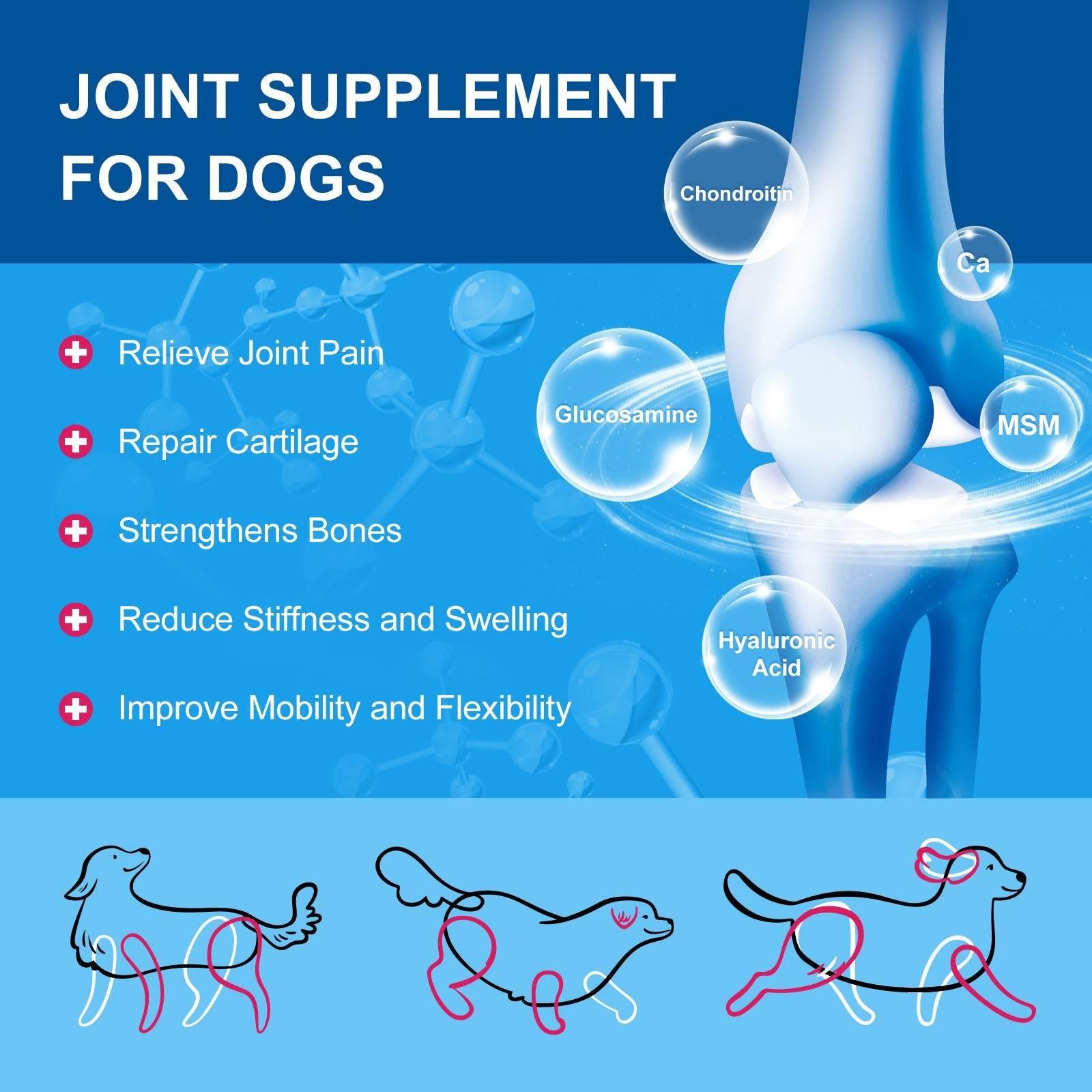 Pet Dog Vitamins Powder with Joint Health