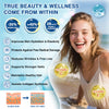 Marine Collagen Powder for Women with Hyaluronic Acid and Vitamin C 50 Servings