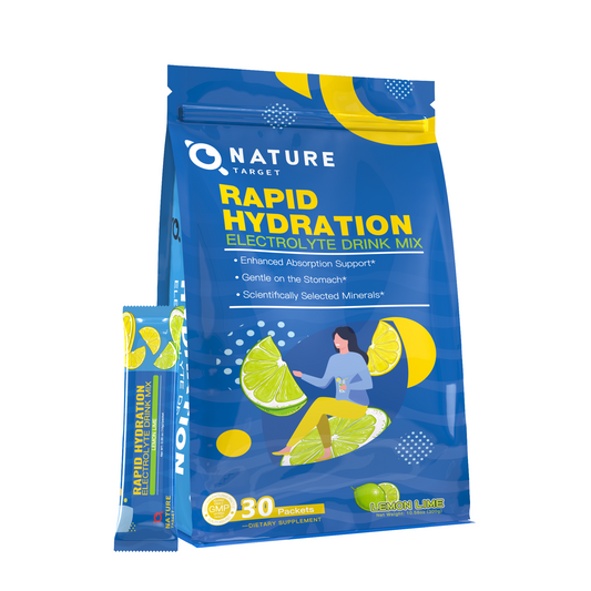 Electrolyte Powder, Sodium 500mg + Potassium 300mg + Magnesium 90mg, Lemon Lime, 30 Servings