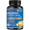 High Absorption Triple Magnesium Complex with Zinc and Vitamin D3 for Full-Body Vegan Support 120 Capsules
