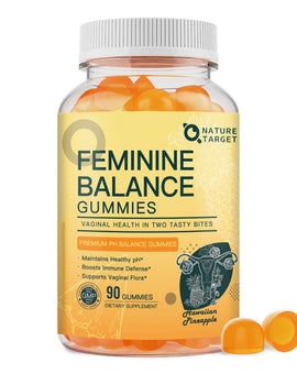 Women's Probiotic Gummies 2B CFUs with Pineapple Powder 200mg & Vitamin C, Hawaiian Pineapple, 90 Gummies