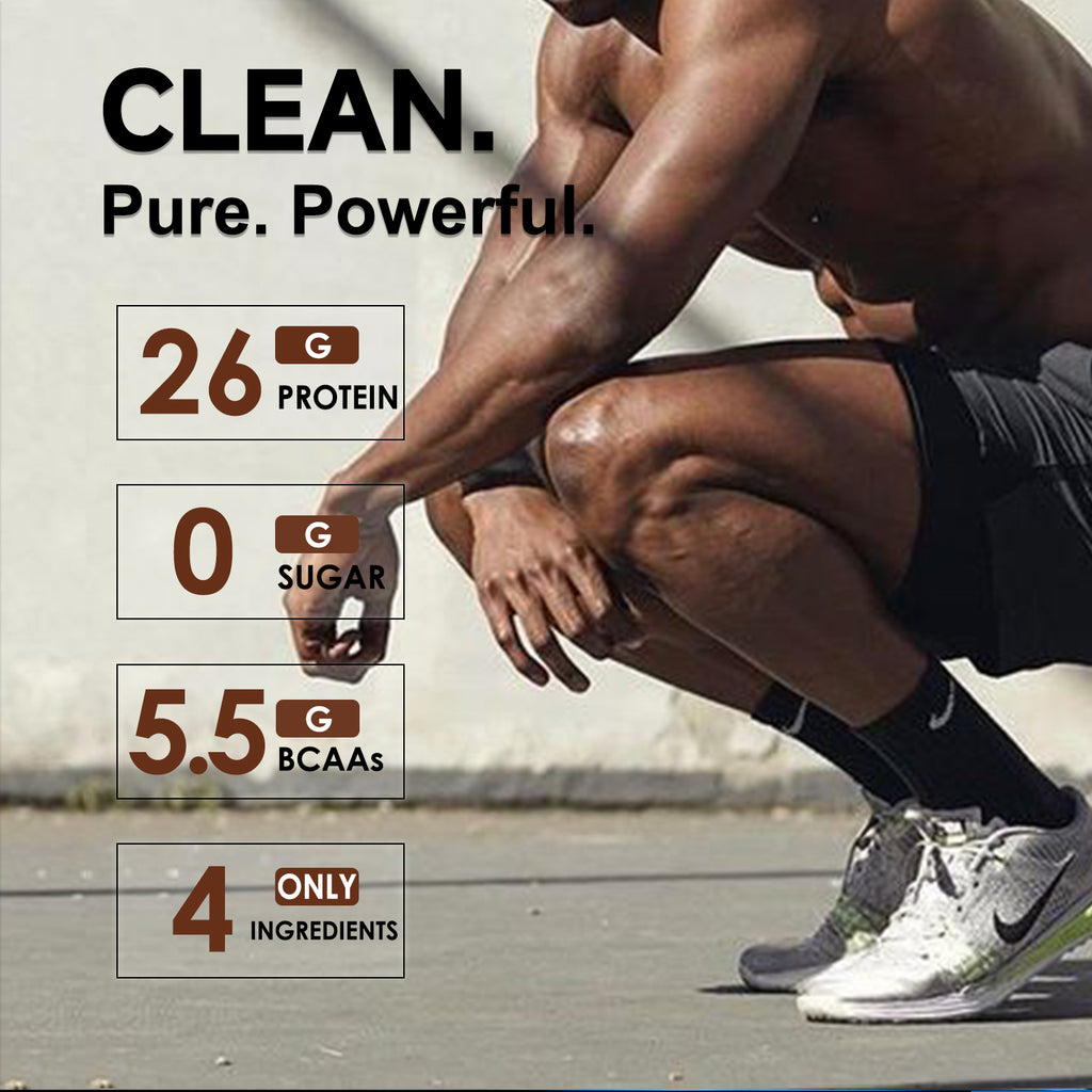 Chocolate Protein Powder, Whey Protein Isolate, 25G Protein/Serving