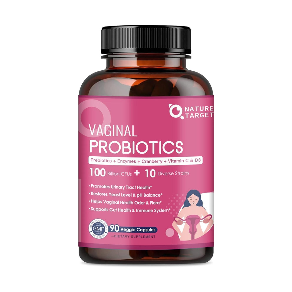 Women’s Vaginal Probiotics, 100 Billion CFUs, 90 Veggie Capsules