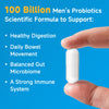 Men’s Gut + Prostate Support, 100B CFUs, 180 Veg Caps