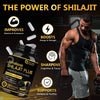 Pure Shilajit Extract 500mg High Potency Capsules Fulvic Acid and Trace Minerals
