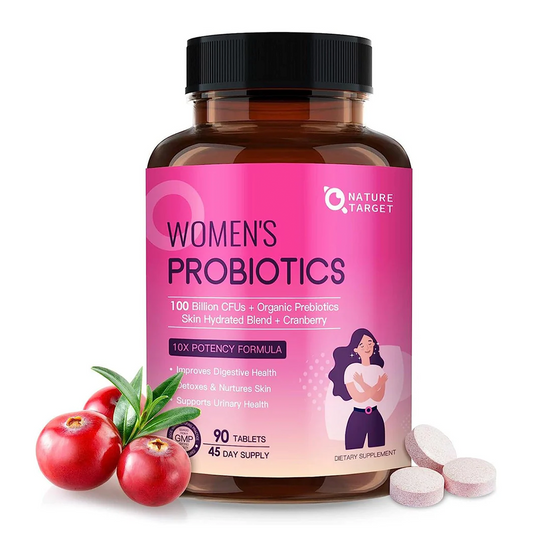 Women’s Probiotics + Vitamins, 100 Billion CFUs, 90 Tablets
