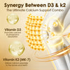 Vitamin D3 K2 10000 IU with MCT for Bone & Immune Support 120 Caps