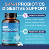 SBO Probiotics + Prebiotics for Gut Health, 60 Billion CFUs