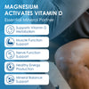 Vitamin D3 K2 with Calcium Magnesium 6in1 for Bone Heart Immune, 5000 IU, 120 Servings