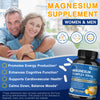High Absorption Triple Magnesium Complex with Zinc and Vitamin D3 for Full-Body Vegan Support 120 Capsules