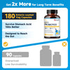 Men’s Gut + Prostate Support, 100B CFUs, 180 Veg Caps