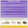 Dogs & Cats Omega-3 Duck Flavor Probiotics,Vitamins and Omega 3, 120 Chews
