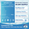 SBO Probiotics + Prebiotics for Gut Health, 60 Billion CFUs