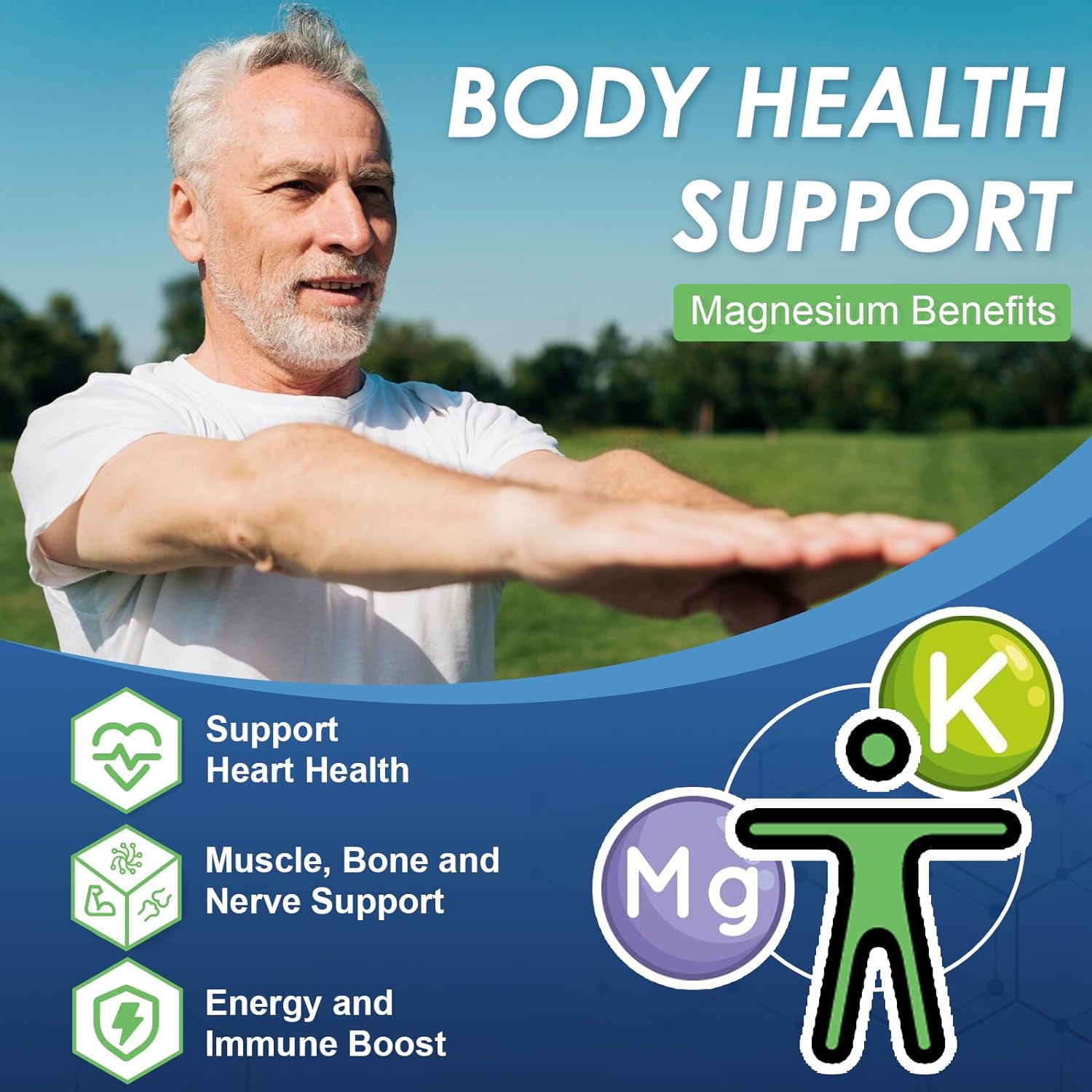 Magnesium Glycinate, 120 Veggie Capsules