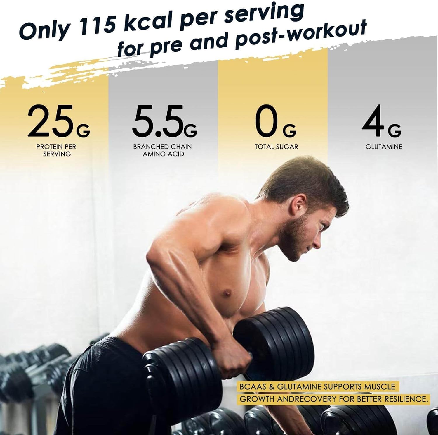 Isolate Whey Protein Powder promotes muscle growth