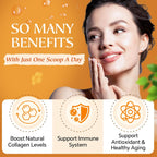 Hydrolyzed Multi Collagen Peptides Powder supports the immune system and has antioxidant properties.