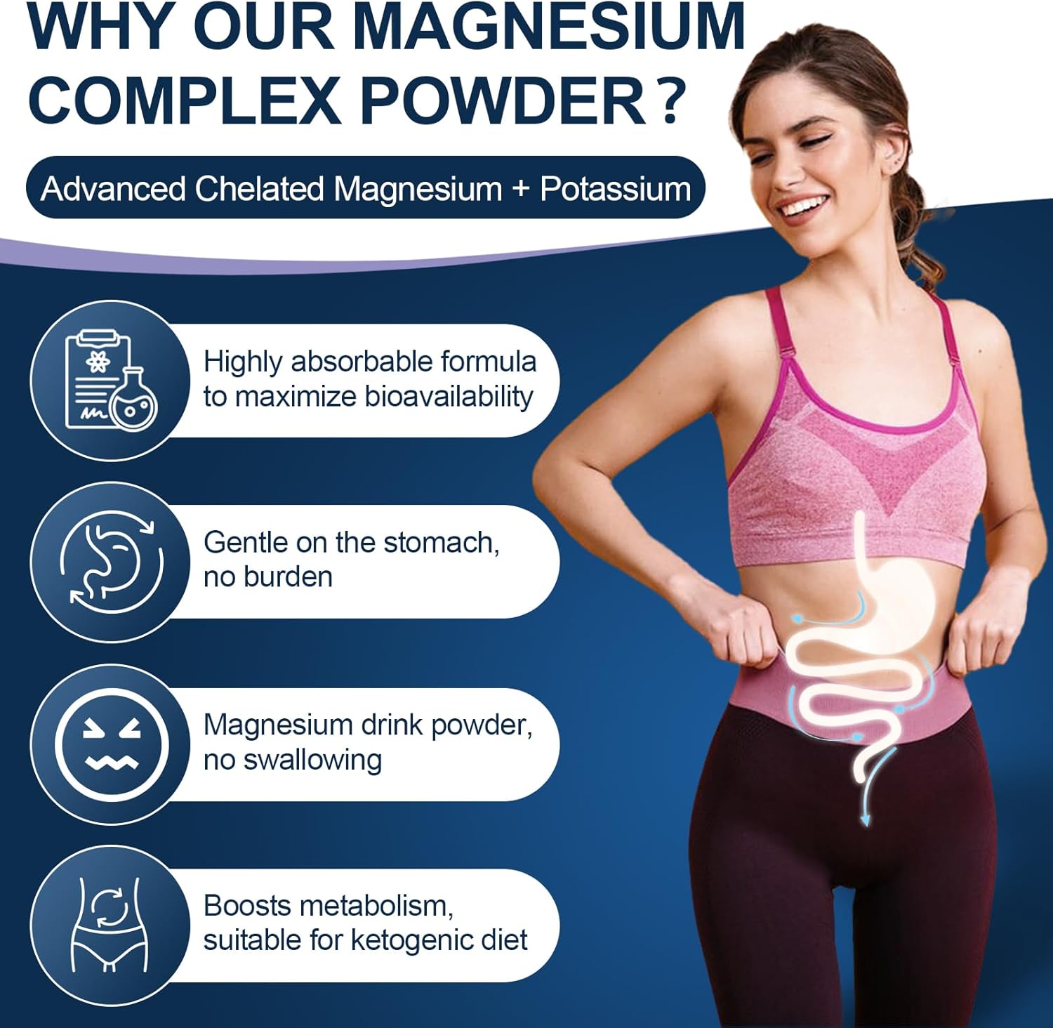 The advantages of Nature Target Magnesium Complex.