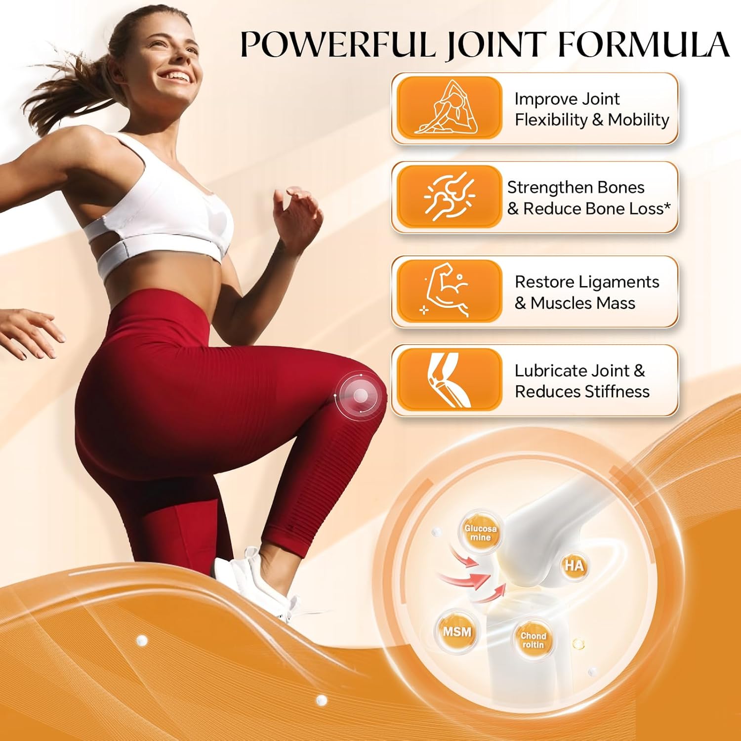 Hydrolyzed Multi Collagen Peptides Powder for Joint Support
