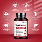 CoQ10 Dietary Supplement 400mg, 120 Count
