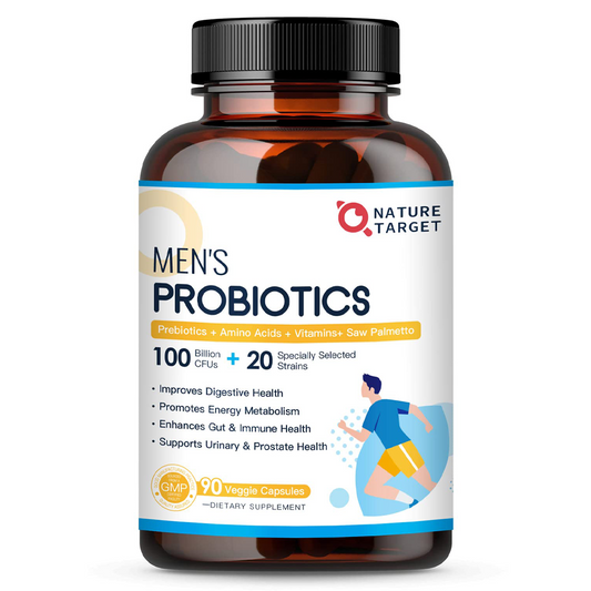Men’s Gut + Prostate Support, 100B CFUs