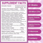 Nature Target Women's Probiotics Ingredient Information