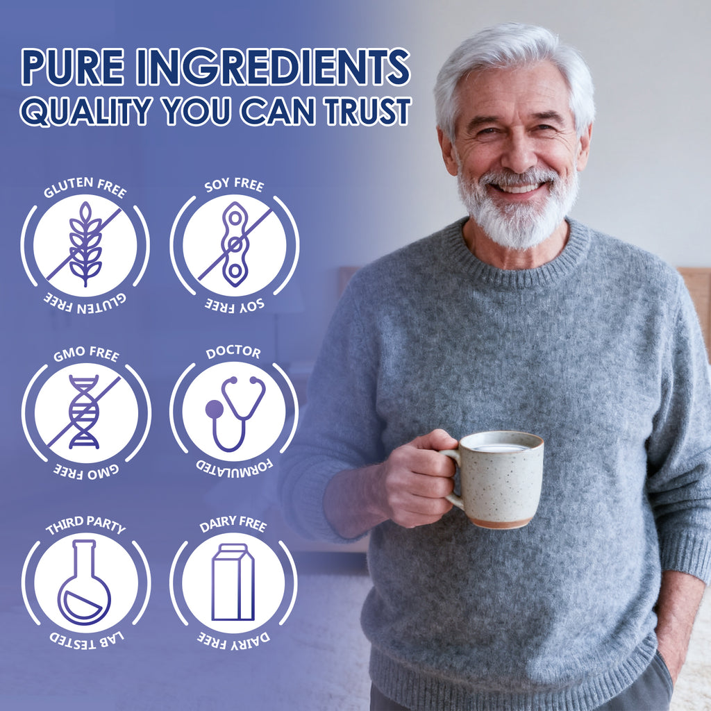 Magnesium L-Threonate Capsules, High Absorption Magnesium Supplement 1600mg, 120 Vegan Capsules