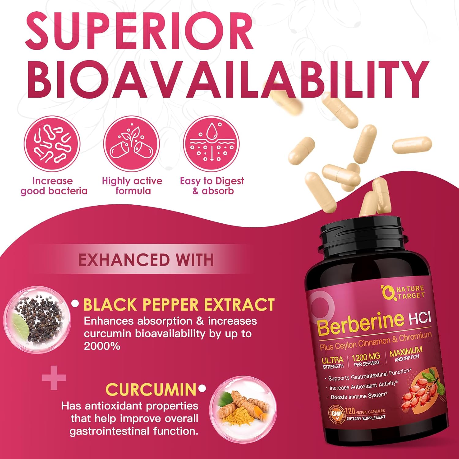 berberine and acetyl l carnitine vs l-carnitine Divine Bounty & Complex Bundle : Health & Household berberine or l Berberine Complex Supplement