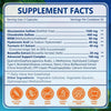 Glucosamine Sulfate 1500mg + Chondroitin 460mg + MSM 80mg + Hyaluronic Acid 40mg + Turmeric 95% Curcuminoids 40mg, 30 Vcaps