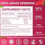 NATURE-TARGET-Berberine-HCl-Supplement-product-information