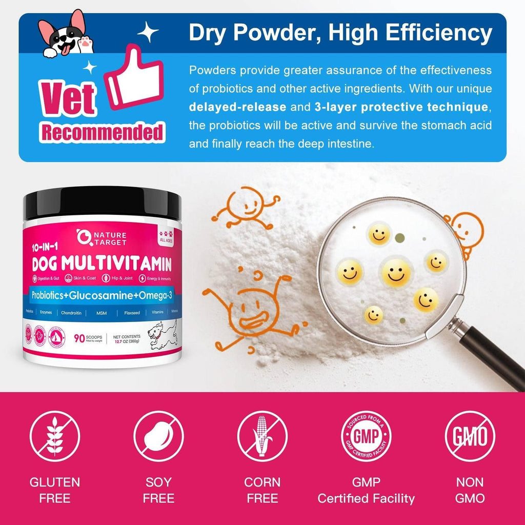 Advantages of Dog & Cat Vitamins Powder