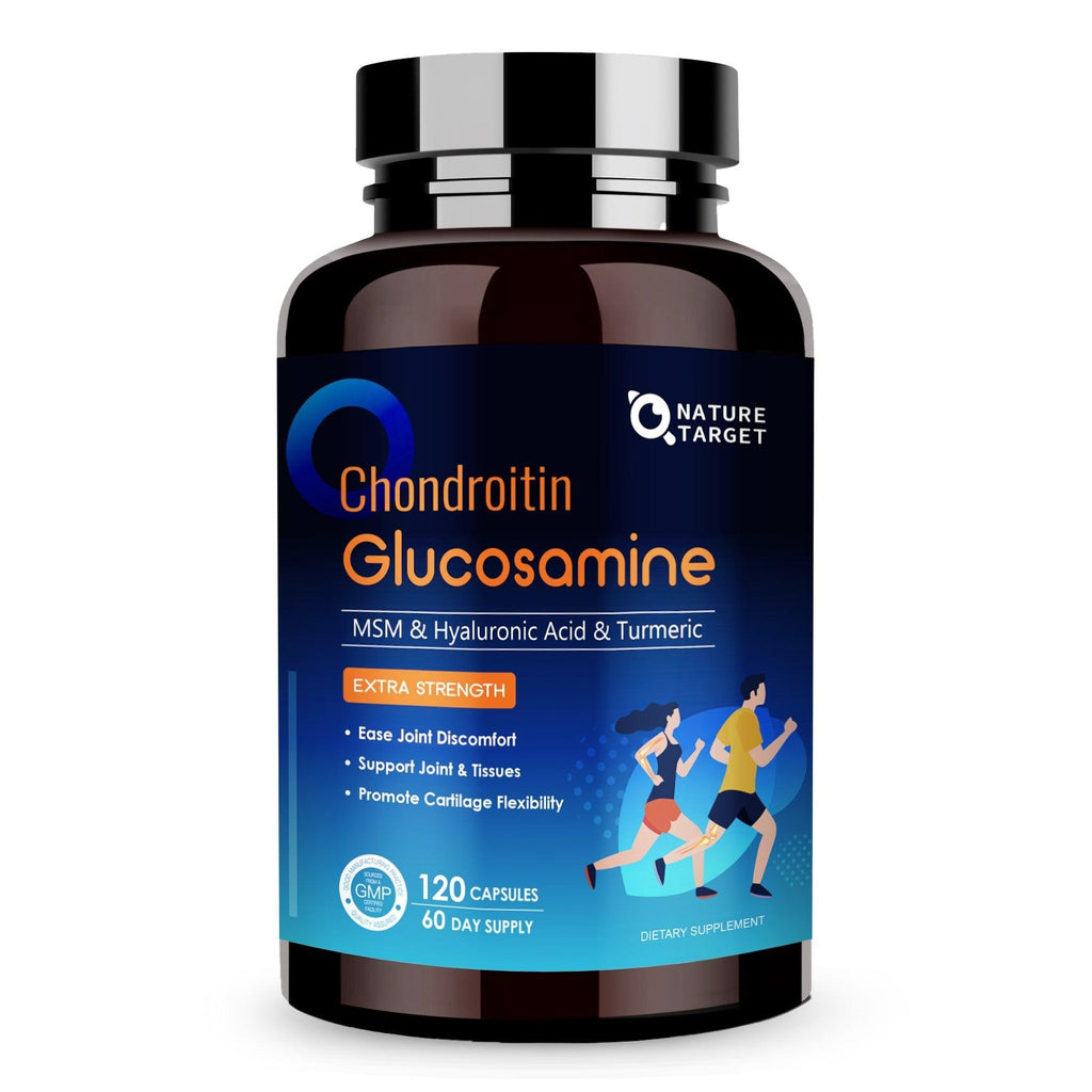 NATURE TARGET Glucosamine Chondroitin MSM 60 Servings Nature Target