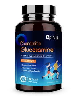 Nature Target Plant-based Glucosamine Bovine Chondroitin Sulphate MSM 60 Servings
