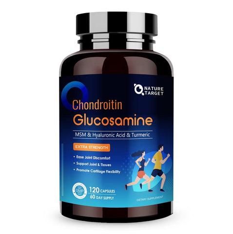 Nature Target Plant-based Glucosamine Bovine Chondroitin Sulphate MSM 60 Servings