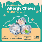 Premium Dogs & Cats Allergy Relief Freeze Dried Chews