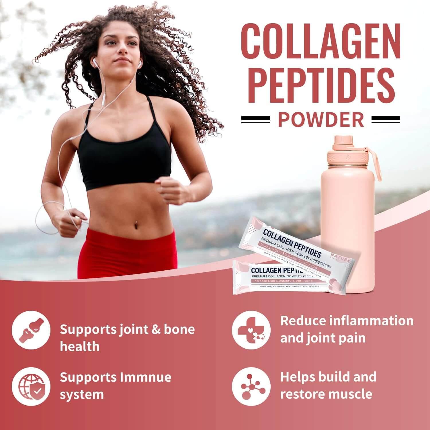 NATURE TARGET Multi Collagen Peptides Powder 30 Packets Nature Target