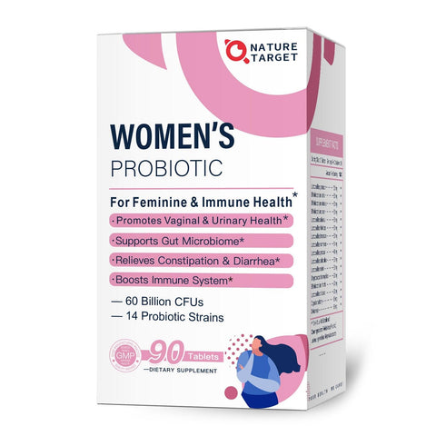NATURE TARGET Probiotics Tablet for Women 90 Tablets Nature Target
