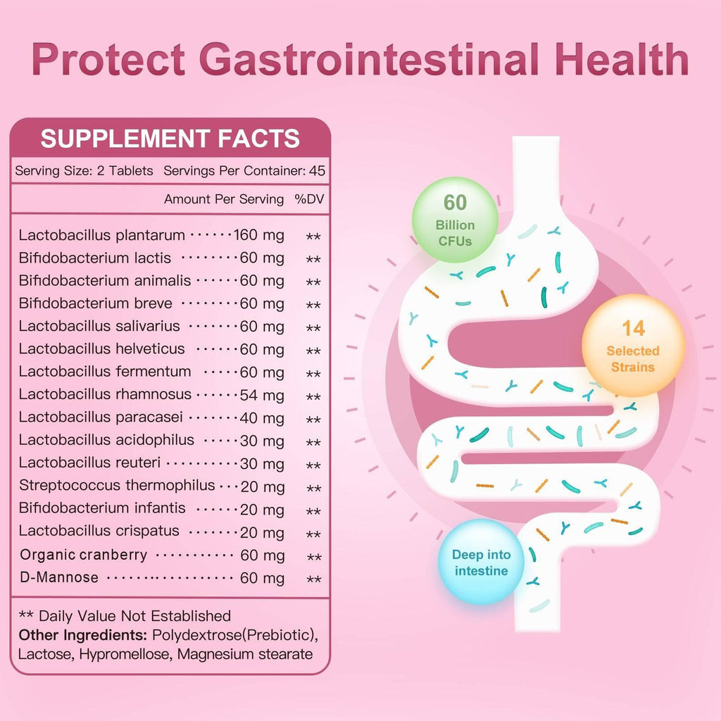 NATURE TARGET Probiotics Tablet for Women 90 Tablets Nature Target