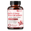 Iron Bisglycinate 25mg + Vitamin C 100mg + B-Complex, Unflavored, 120 Vcaps