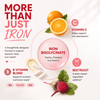 Iron Bisglycinate 25mg + Vitamin C 100mg + B-Complex, Unflavored, 120 Vcaps