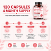 Iron Bisglycinate 25mg + Vitamin C 100mg + B-Complex, Unflavored, 120 Vcaps