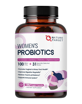 Probiotics for Women Gut Health, with Digestive Enzymes & Prebiotics