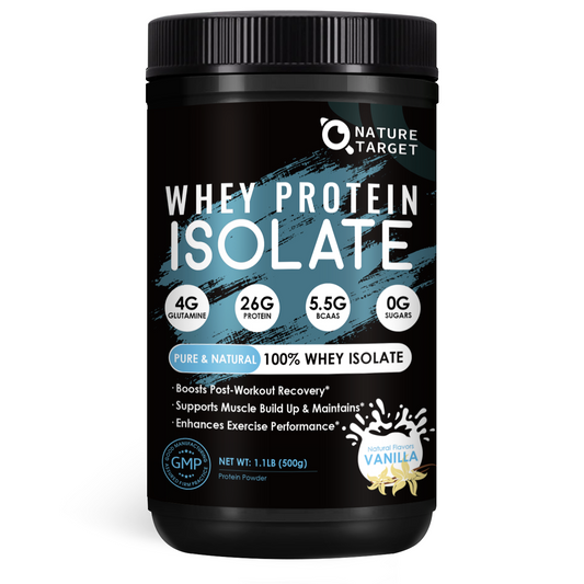 Vanilla Protein Powder, Whey Protein Isolate, 26G Protein/Serving