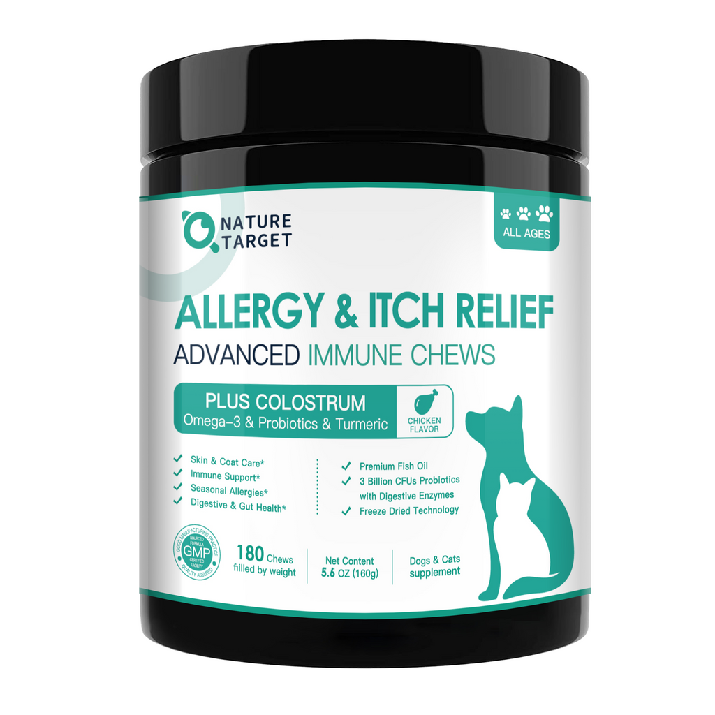 Dogs & Cats Allergy Relief Chews, 3 Billion CFUs