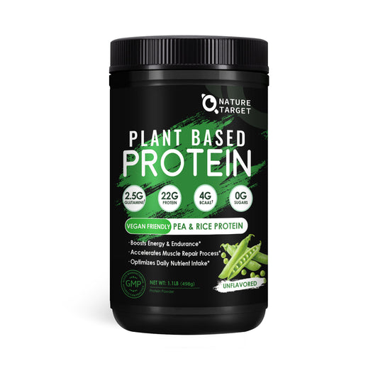 Pea Protein Powder, Unflavored Protein Powder, 1.1lb