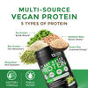 Pea Protein Powder, Unflavored Protein Powder, 1.1lb